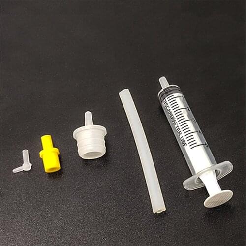 5ml Syringe Silicone Adapter Cleaning Tool Set for Canon Epson Inkjet Printer Nozzle Accessories
