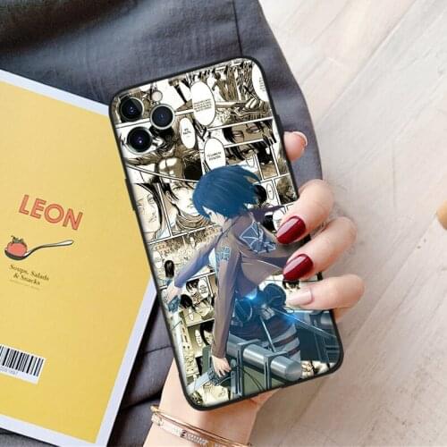 Attack on Titan Manga Mikasa Ackerman silicone Phone Case FOR iPhone Se 6 6s 7 8 Plus X Xr Xs 11 12 Mini Pro Max Glass Cover