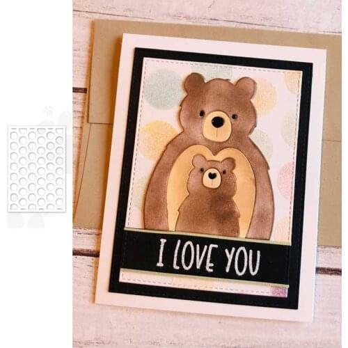 I LOVE YOU Stencils for Scrapbooking Stamp Photo Album Decorative Embossing Cut Die DIY Paper Cards 2021 NEW Products