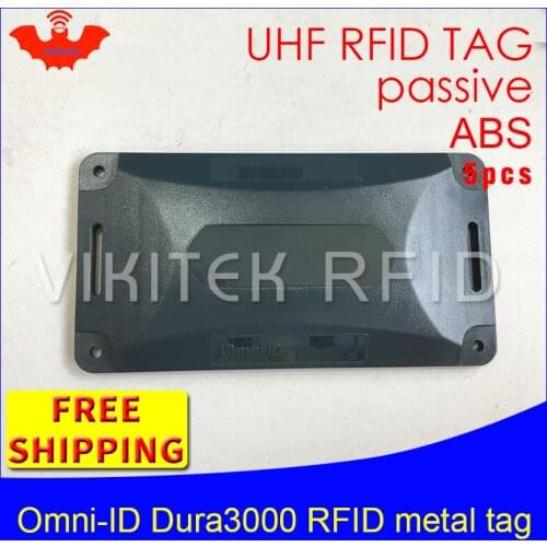 UHF RFID metal tag omni-ID Dura3000 915mhz 868mhz Alien Higgs3 EPC 5pcs free shipping durable ABS smart card passive RFID tags
