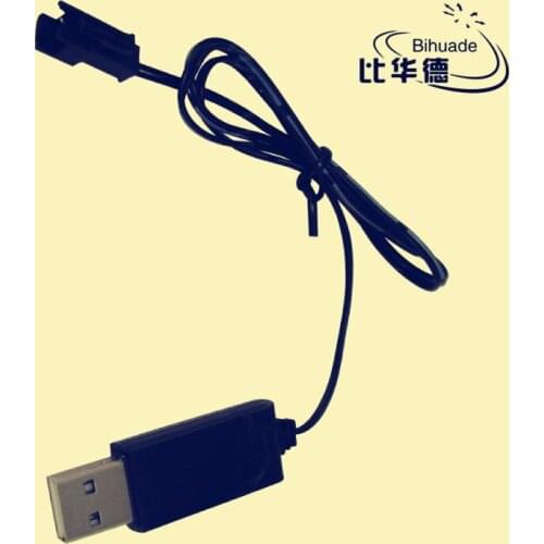 BIHUADE USB charging cable 3.7V airplane lithium battery charger SM plug Jiaqi deformation remote control car robot