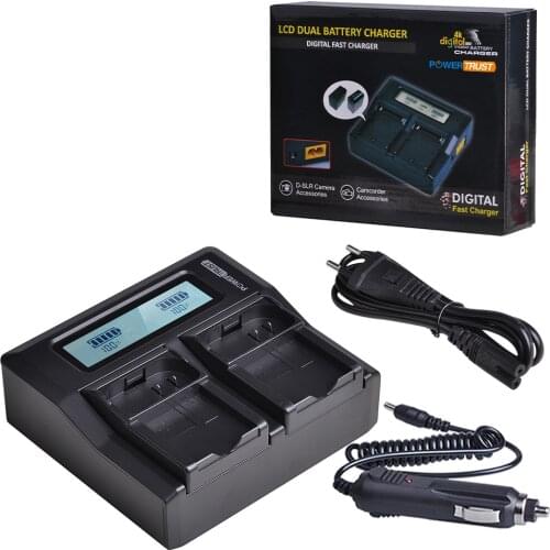 1x DMW-BLJ31 DMWBLJ31 BLJ31 Battery Charger Ultra Quick LCD Charger for Panasonic LUMIX S1, S1R,S1H, LUMIX S Series Batteries