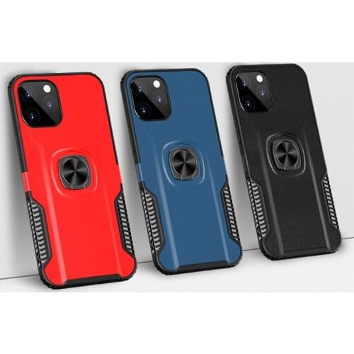 Funda Case for iPhone 11 Pro Max iPhone 12 SE 2020 XS Max 6 6S 7 8 Plus X Magnetic Metal Ring Coque Phone Case Cover Capa
