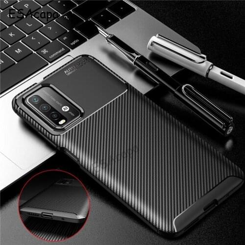 For Motorola G Play 2021 Case Carbon Fiber Silicone Soft TPU Shockproof Phone Case For Moto G Play 2021 Anti-Fall Back Cover