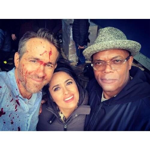 D0883 The Hitmans Wifes Bodyguard Movie Silk Fabric Poster Art Decor Indoor Painting Gift