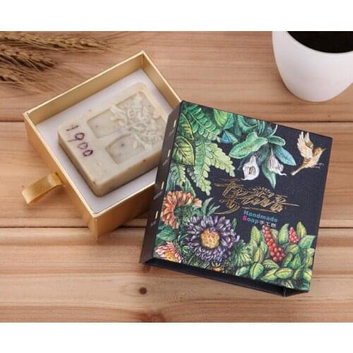 Custom luxury soap cardboard handmade paper gift packaging box,Packaging for Contact lenses ---DH10084