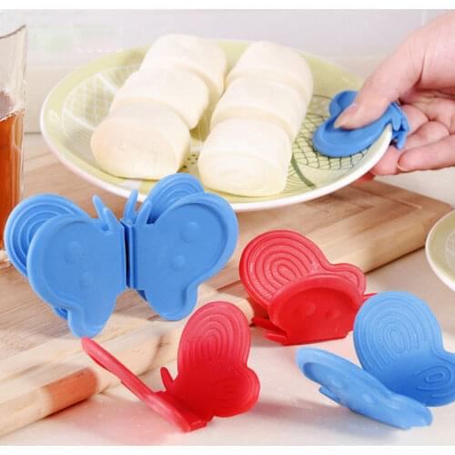 Tray Remover Kitchen Heat Insulation and Anti-scalding Silicone Tray Remover Holder for Baking Bowl Chuck for Oven