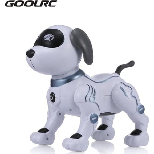 LE NENG TOYS K16A Electronic Pets Robot Dog Stunt Dog Voice Command Programmable Touch-sense Music Song Toy Kids Birthday Gift