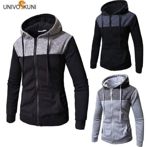 Jackets Men 2019 Male Patchwork Color Hooded Overcoat Baseball Jackets Striped Casual Coat Men Outwear Streetwear Jacket Q6119