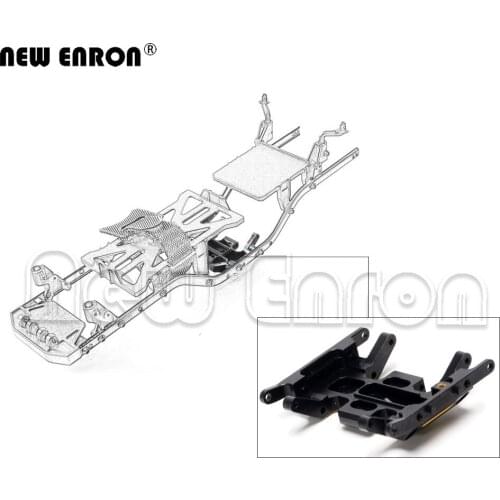 NEW ENRON 1P Aluminum Center GearBox Mount Holder Skid Plate 1/24 RC for Adults For Crawler Axial SCX24 90081 C10 Upgrade Parts