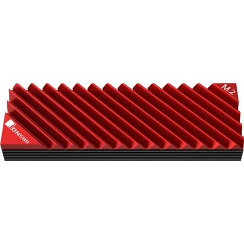 Jonsbo M.2-3 Heat Sink Cooling Pads M.2 2280 SSD Heat Disk Aluminum Heat Sink Dissipation Radiator Thermal Pad for SSD M2