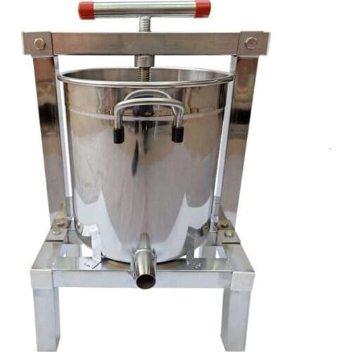 Fully Enclosed Beekeeping Press, Honey Press, Wax Press, Stainless Steel Wine Press Filter, Juice Extraction Tool