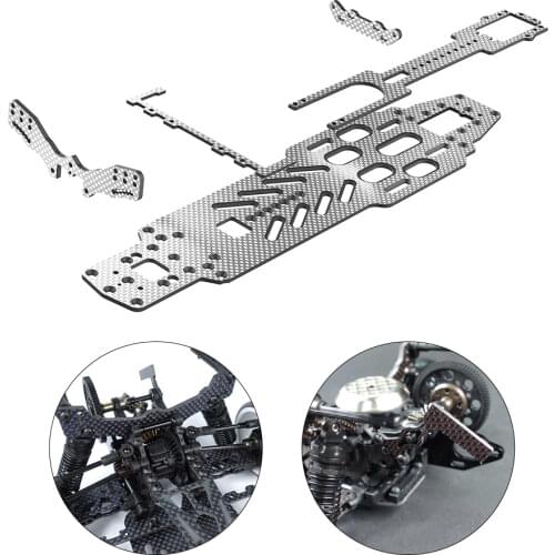 High-quality carbon fiber upgrade kit for 3RACING D5S 1/10 remote control drift car rc cars for adults