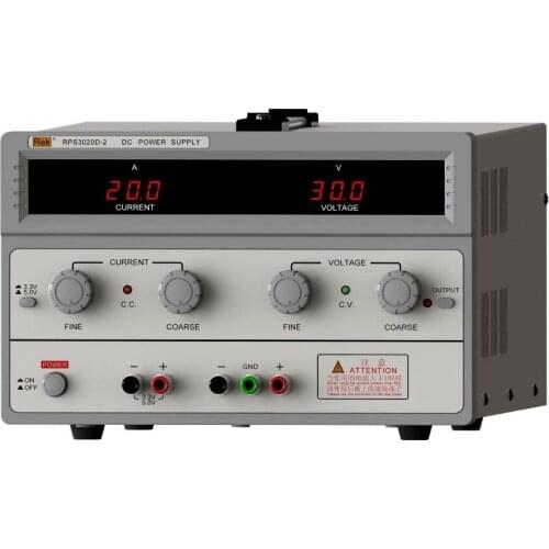 RPS3020D-2 digital DC power adjustable power 30V / 20A power supply linear power notebook maintenance