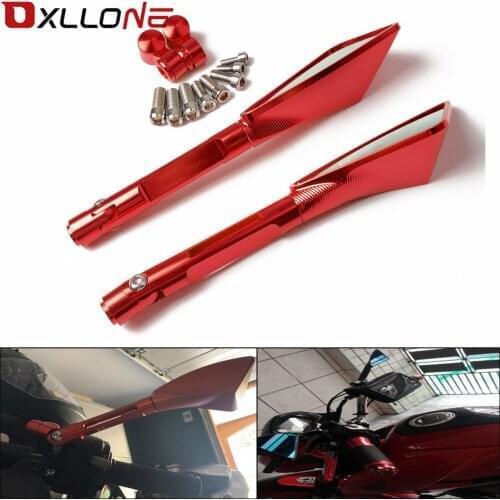 Universal Motorcycle Rearview Mirrors Accessories For HUSQVARNA TC 65 85 CR/WR125-300 Honda VFR 800 XR 400 NC750X CB1000R CBR125