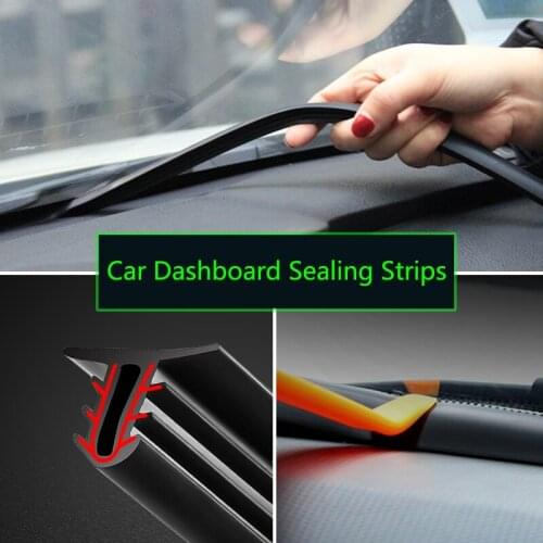 Car Dashboard Sealing Strips Stickers Universal For Hyundai Creta ix25 sonata lf Tucson 2016-2019
