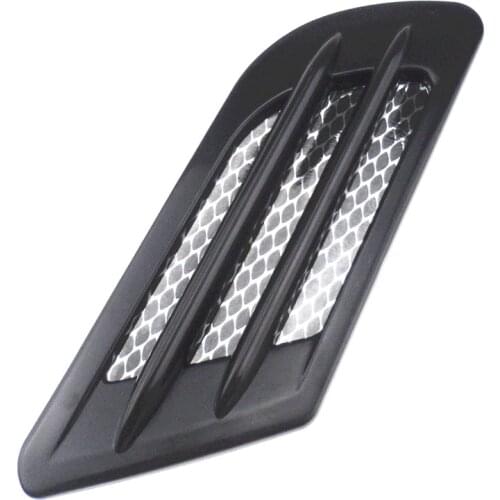 1 pair of side net cover car air outlet decorative stickers for Toyota Camry Corolla RAV4 Yaris Highlander/Land Car sticker