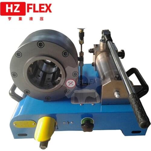 2019 HZFLEX HZ-32M CE approved 1 1/4 inch high pressure p32 finn power hose crimping machine
