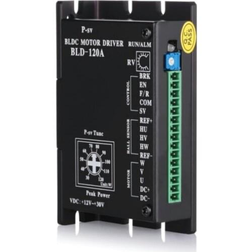 24V Brushless DC Motor Driver BLD-120A 12-30VDC 120W BLDC Motor controller