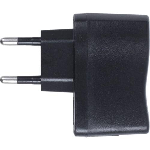 AC 110V-240V to DC 5V 0.5A 500mA USB to EU Plug Power Adapter Charger