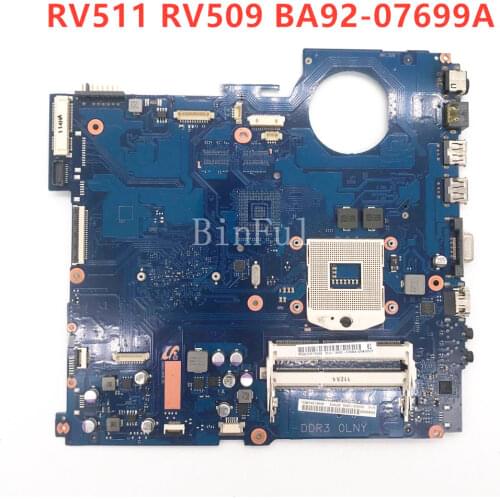 High quality For samsung NP-RV511 RV511 Laptop motherboard BA92-07699A 100% full Tested
