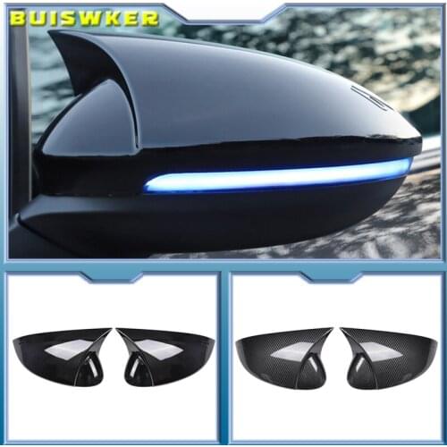 Car Side Rear View Rearview Mirror Cover For VW For Volkswagen Golf 8 MK8 VIII GTI R GTE GTD 2020 2021