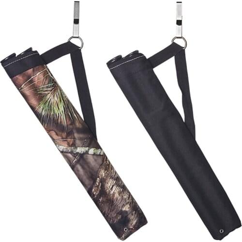 Large Capacity Outdoor Hunting Back Arrow Quiver Archery Bow & Arrows Holder Belt Bag Single/Shoulder Adult Man Woman