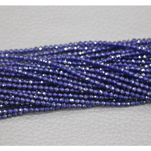 CS Flash Faceted Cut Round 4colo Zircon Crystal Loose Beads 2mm/3mm Amazing Glass Stone For Bracelet Necklace DIY Jewelry Making