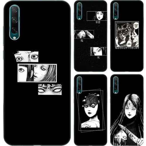 Hot Junji Ito Tees Horror Soft Silicone Phone Case for Huawei Honor 20 20i 20E 20S 10i 9X 8S 8X 8C 8A 8 Lite 7S 7A Pro Ru Cover