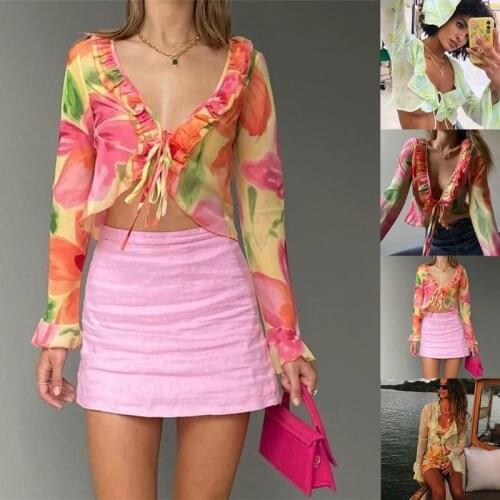 Henny Rue Womens Chiffon Blouses