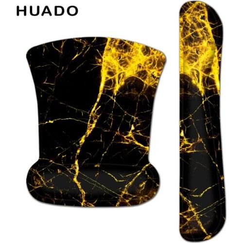 Mouse Pad with Wrist Support Comfort Durable Keyboard Pad Soft Ergonomic Mouse Mat for Gamer/Office/Home