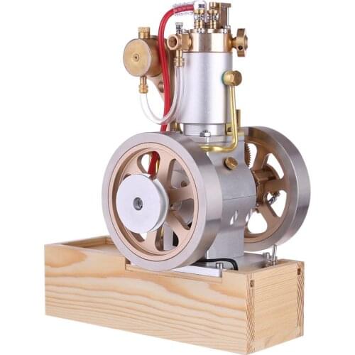 Metal Vertical Hit and Miss Complete Engine Model Gas Stirling Engine with Hand Start Device 2020 new arrival