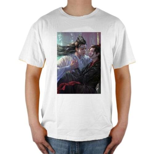 Men T Shirt Printing Clothes Movie - Chen Qing Ling The Untamed - Xiao Zhan Wang Yibo - Mo Dao Zu Shi - Tops Tees Sweatshirt Boy