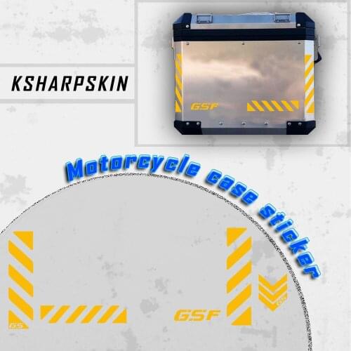 For BMW R1200GS R 1250GS F850 GS F750GS Stickers Motorcycle Tail Top Side Box Cases Panniers Luggage Aluminium Adventure