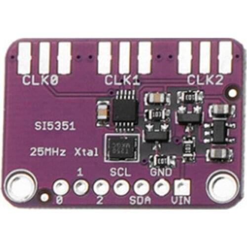 CJMCU-5351 Si5351A Clock Generator Controller I2C 25MHZ 8KHz - 160MHz Breakout Board