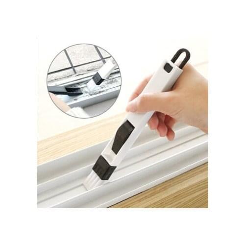 New window Keyboard brush Kitchen and toilet door and wardrobe groove cleaning brush home Clean corners