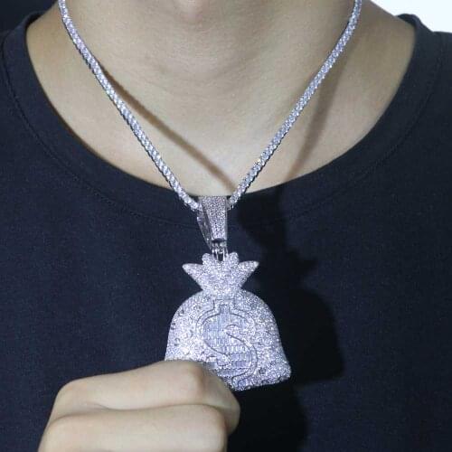 Hip hop jewelry Purse Pendant