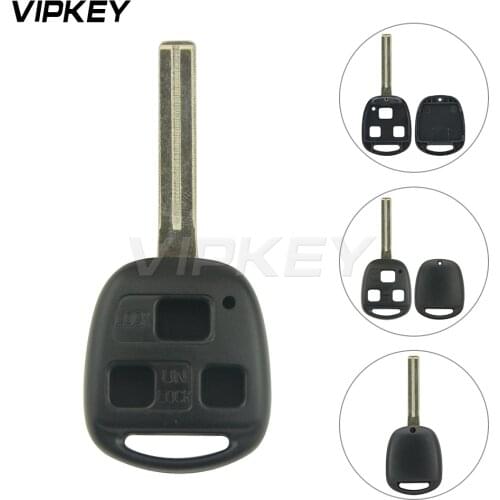 Remotekey 3 button TOY48 blade for Lexus GX470 RX350 SC430 2006 2007 2008 2009 remote car key replacement case cover shell