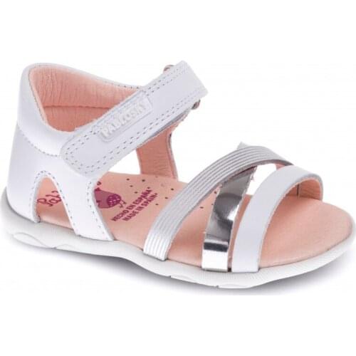 Sandals with heel for baby girl Pablosky