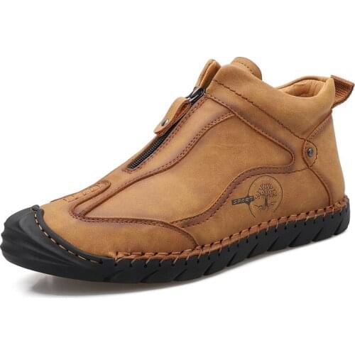 ShanYuanTianYu Men's Motorcycle Boots