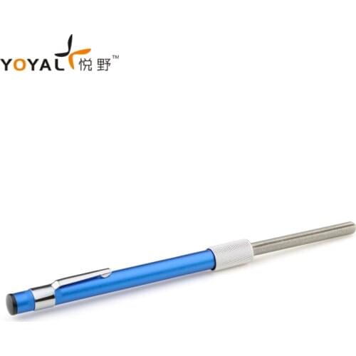 YOYAL Outdoor Knife Sharpener T0906D Professional Mini Knife Sharpener Drill Diamond Sharpening System pesca moedorTAIDEA
