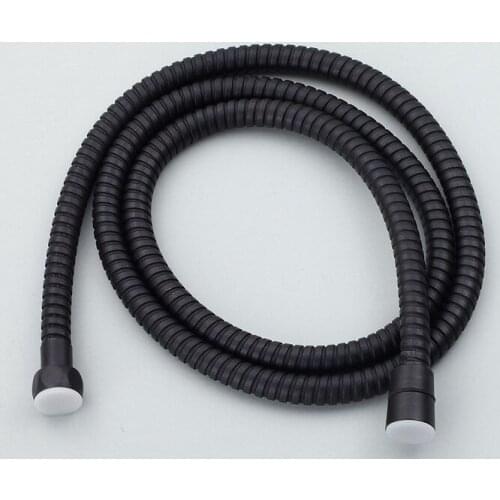 1.5m Black Oil Rubbed Brass Flexible Bathroom Hand Held Shower Hose / Bathroom Accessory (Standard 1/2") mba135