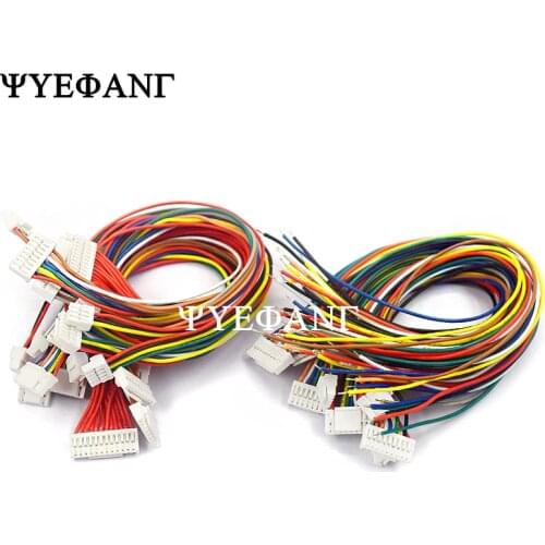 5PCS GH1.25 Single / Double head 2P/3P/4P/5P/6 Pin JST GH Series 1.25 Connector with Wire 150MM 1007 28AWG 1.25MM