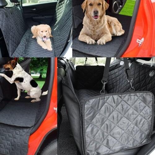 Car Seat Cover Dog Car Mat Waterproof Pet Dog Carrier Cars front seat Mat Hammock Cushion Protector Mat Folding and dual-use