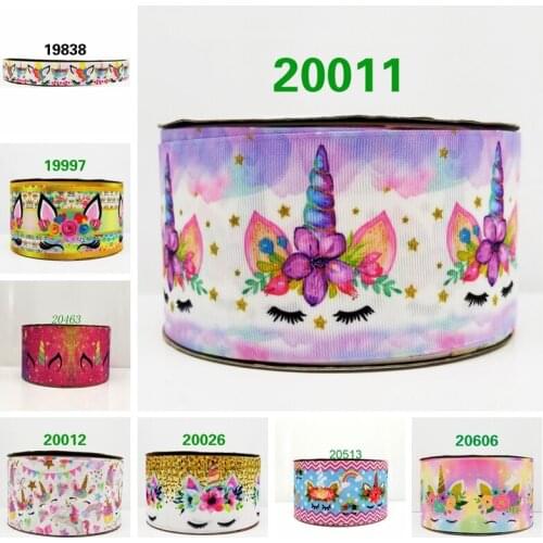 Free shipping 2018 new arrival ribbons Hair Accessories ribbon 10 yards printed grosgrain ribbons 20606