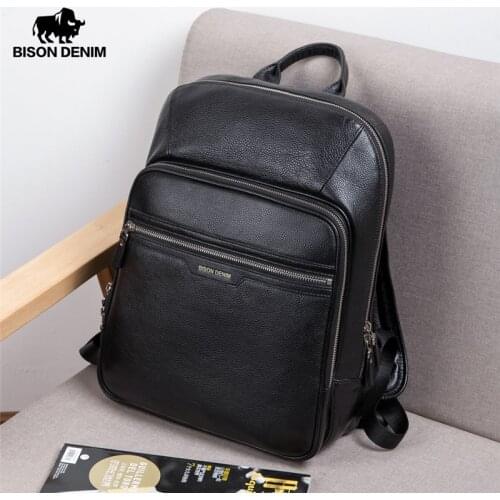 Мужские сумки-рюкзаки BISON DENIM China At AliExpress