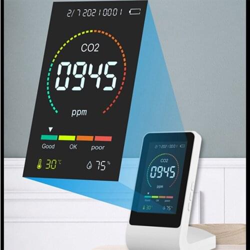 Co2 sensor medidor co2 meter air quality monitor газ анализатор medidor de gas carbon dioxide detector co2 meter monitor tester