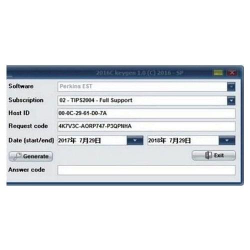 P-erkins EST 2016c Electronic Service Tool Diagnostic Software+unlocked keygen for unlimited install