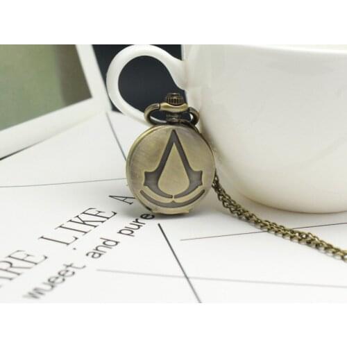 Pocket Watches Vintage School Hogwarts Pocket Watch Quartz with chain necklace pendent for Men Woman Children gift
