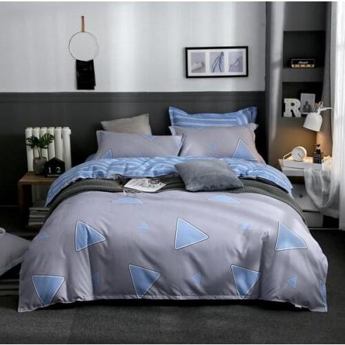 Bedding Set Duvet Cover and Pillowcase Nordic Style Quilt Cover Double Queen King Full Twin Comforter Case 240x220cm Edredon